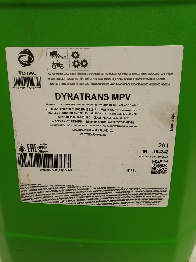 ACEITE PUENTES ZF DYNATRANS MP